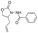 Benzamide, N-[2-oxo-4-(2-propenyl)-3-oxazolidinyl]- (9CI) 化学構造式