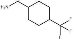 [[4-(トリフルオロメチル)シクロヘキシル]メチル]アミン (cis-, trans-混合物) 化学構造式