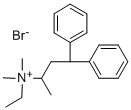 依美溴铵, 3614-30-0, 结构式