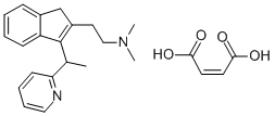 DIMETHINDENE MALEATE Structure