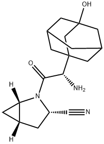 沙格列汀 结构式