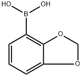 Boronic acid, 1,3-benzodioxol-4-yl- (9CI) Struktur
