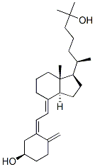 (3beta,5E,7E)-9,10-secocholesta-5,7,10(19)-triene-3,25-diol  Struktur