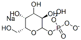 sodium (2R,3R,5R)-2-(hydroxymethyl)-6-(hydroxy-oxido-phosphoryl)oxy-ox ane-3,4,5-triol Struktur
