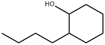 2-ブチルシクロヘキサノール 化学構造式