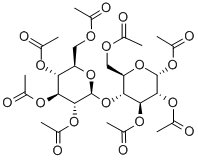 ALPHA-D-CELLOBIOSE OCTAACETATE Structure