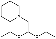 1-(2,2-ジエトキシエチル)ピペリジン 化学構造式
