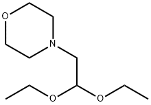 4-(2,2-二乙氧基乙基)吗啉, 3616-59-9, 结构式