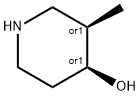 cis-4-Hydroxy-3-methylpiperidine Structure