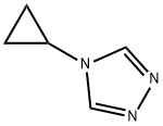 4-Cyclopropyl-4H-[1,2,4]triazole Structure