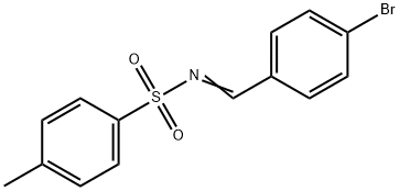 N-[(4-Bromophenyl)methylene]-4-methylbenzenesulfonamide Structure