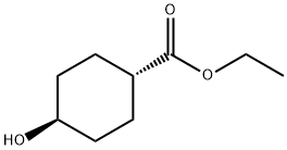 反-4-羟基环己烷甲酸乙酯, 3618-04-0, 结构式