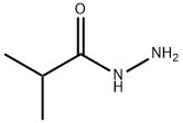 イソ酪酸ヒドラジド 化学構造式