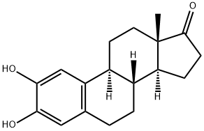 2-HYDROXYESTRONE Structure