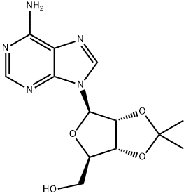 2',3'-O-Isopropylideneadenosine Structure