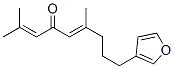 (E)-9-(3-Furanyl)-2,6-dimethyl-2,5-nonadien-4-one Structure