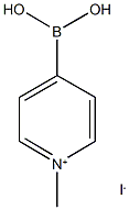 N-甲基-4-吡啶硼酸碘化物, 362045-65-6, 结构式