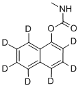 CARBARYL-D7 (NAPHTHYL-D7) Struktur