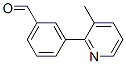 3-(3-Methylpyridin-2-yl)benzaldehyde Structure