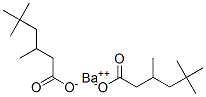 barium 3,5,5-trimethylhexanoate Structure