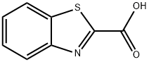 2-ベンゾチアゾールカルボン酸 化学構造式