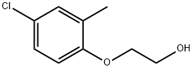 2-(4-chloro-2-methyl-phenoxy)ethanol Structure