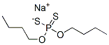膦酰基RO二硫基IC ACID,O,O-二丁基 酯, 钠盐 结构式