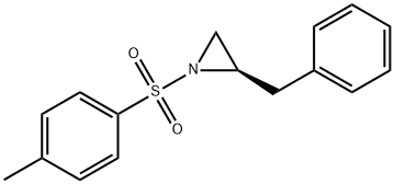 R-1-[(4-Methylphenyl)sulfonyl]-2-(phenylMethyl)-Aziridine Struktur