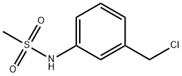 3-甲磺酰胺基苄氯, 362529-31-5, 结构式