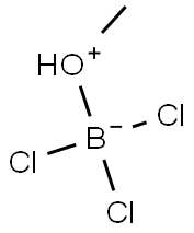 三塩化ほう素 - メタノール 試薬 (5-10%) 化学構造式