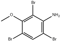 2,4,6-Tribromo-3-methoxyaniline 结构式