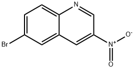 3-Nitro-6-bromoquinoline Struktur