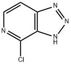 4-クロロ-3H-[1,2,3]トリアゾロ[4,5-C]ピリジン 化学構造式