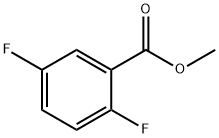 2,5-ジフルオロ安息香酸メチル 化学構造式