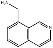 (异喹啉-8-基)甲胺二盐酸盐, 362606-12-0, 结构式