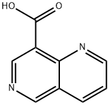 1,6-Naphthyridine-8-carboxylic acid Struktur