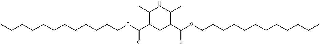 didodecyl 1,4-dihydro-2,6-dimethylpyridine-3,5-dicarboxylate