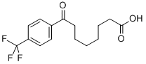 8-OXO-8-(4-TRIFLUOROMETHYLPHENYL)OCTANOIC ACID Structure