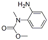 Carbamic  acid,  (2-aminophenyl)methyl-,  methyl  ester  (9CI) Structure