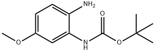 2-BOC-氨基-4-甲氧基苯胺, 362670-09-5, 结构式