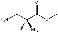 2,3-DIAMINO-2-METHYL-PROPANOIC ACID METHYL ESTER Struktur