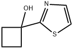1 - (噻唑 - 2 - 基)环丁醇, 362718-83-0, 结构式