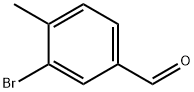 3-ブロモ-4-メチルベンズアルデヒド 化学構造式