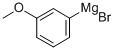 3-メトキシフェニルマグネシウムブロミド 化学構造式