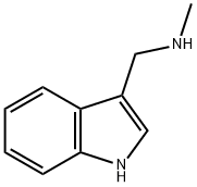 1H-Indole-3-methanamine, N-methyl- Struktur