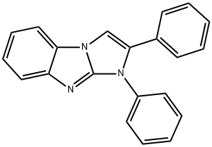 1,2-Diphenyl-1H-imidazo[1,2-a]benzimidazole 结构式