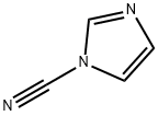 1H-イミダゾール-1-カルボニトリル 化学構造式