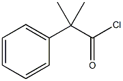 2-甲基-2-苯基丙酰氯, 36293-05-7, 结构式