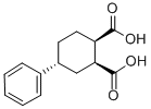 4-反式苯基环己烷-顺式-二羧酸, 36299-64-6, 结构式