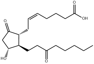 13,14-DIHYDRO-15-KETO PROSTAGLANDIN E2 Struktur